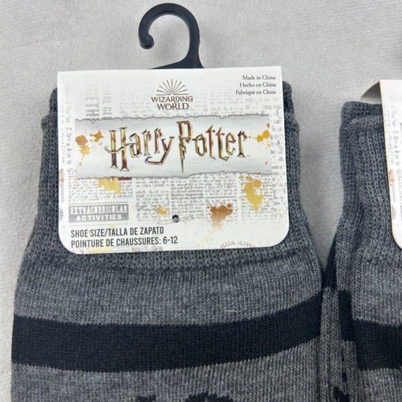 NWT Harry Potter socks - 2 pairs, size 6-12 - Picture 3 of 4
